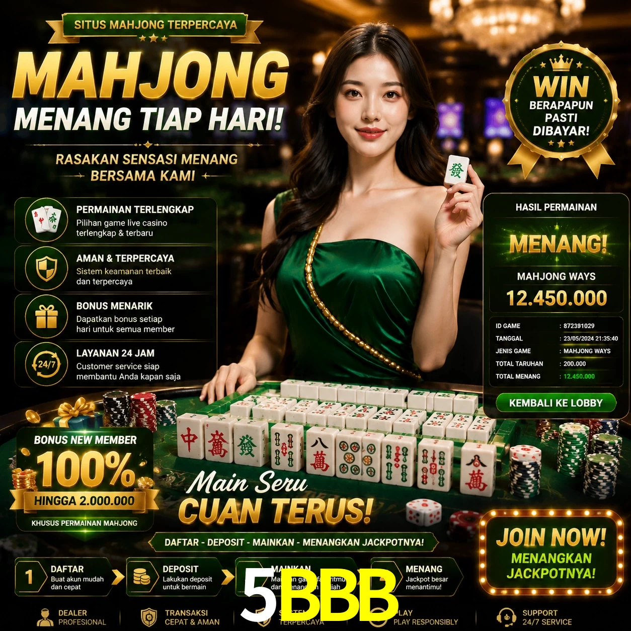 Cashback VIP 5BBB - reembolso semanal